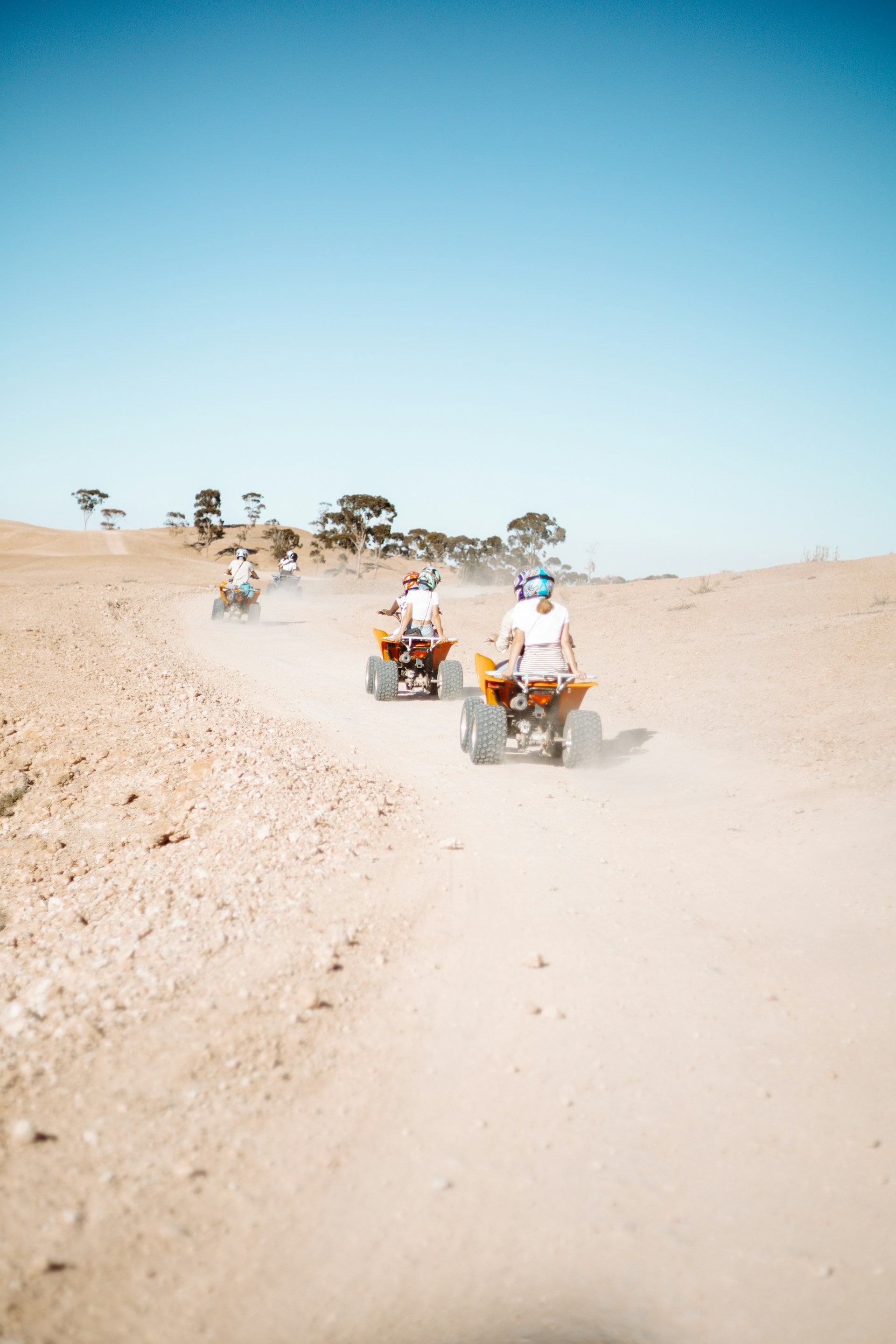 Quad dans le désert d’Agafay
