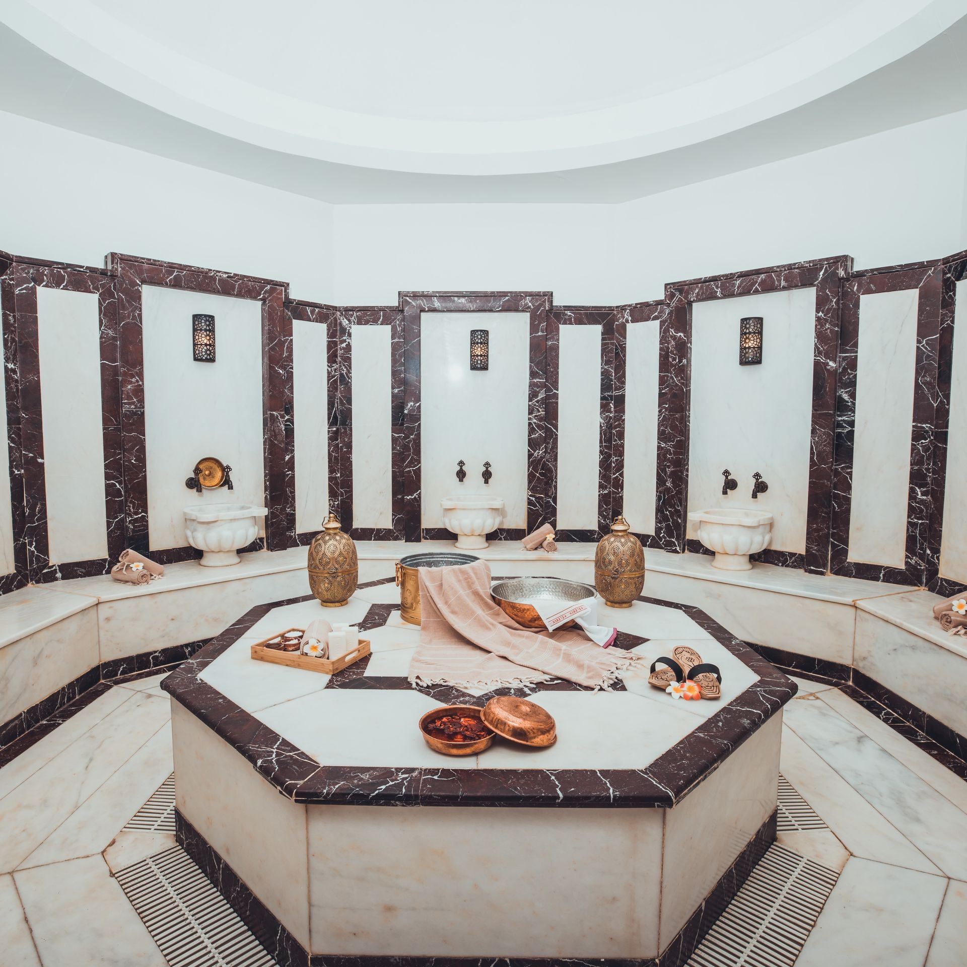 Hammam traditionnel, gommage et massage
