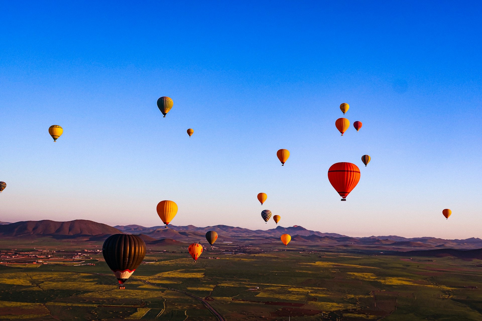 Vol en montgolfière à Marrakech