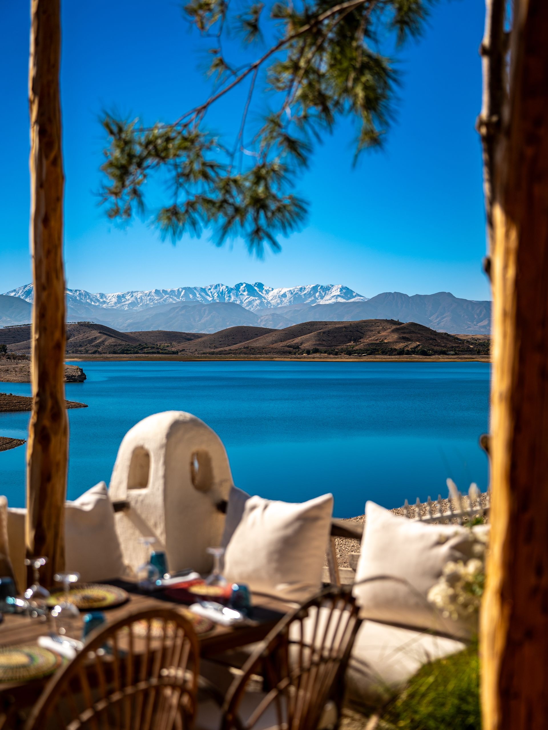 Lac Lalla Takerkoust, Maroc