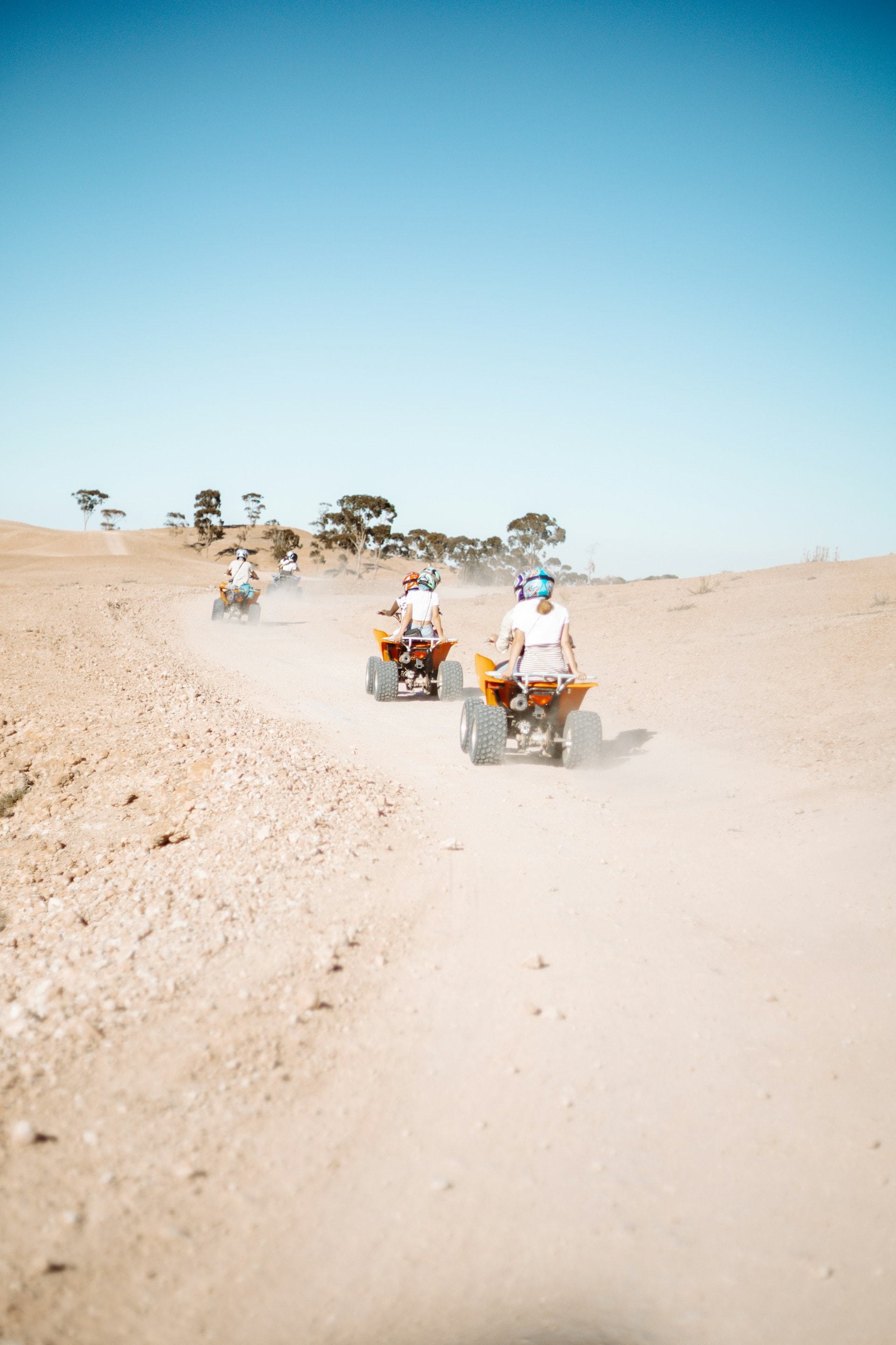 Quad dans le désert d’Agafay