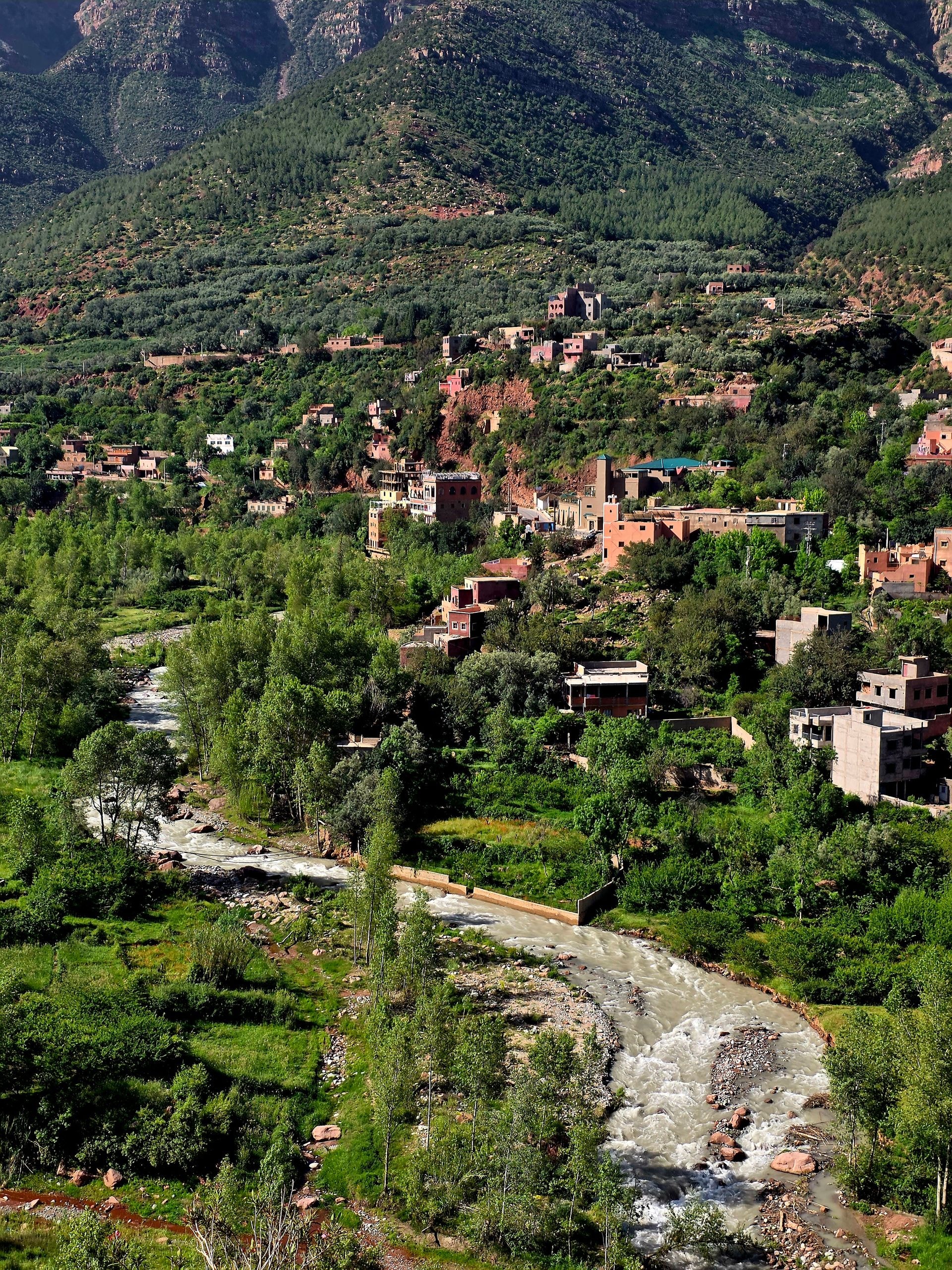 Vallée de l'Ourika, Maroc