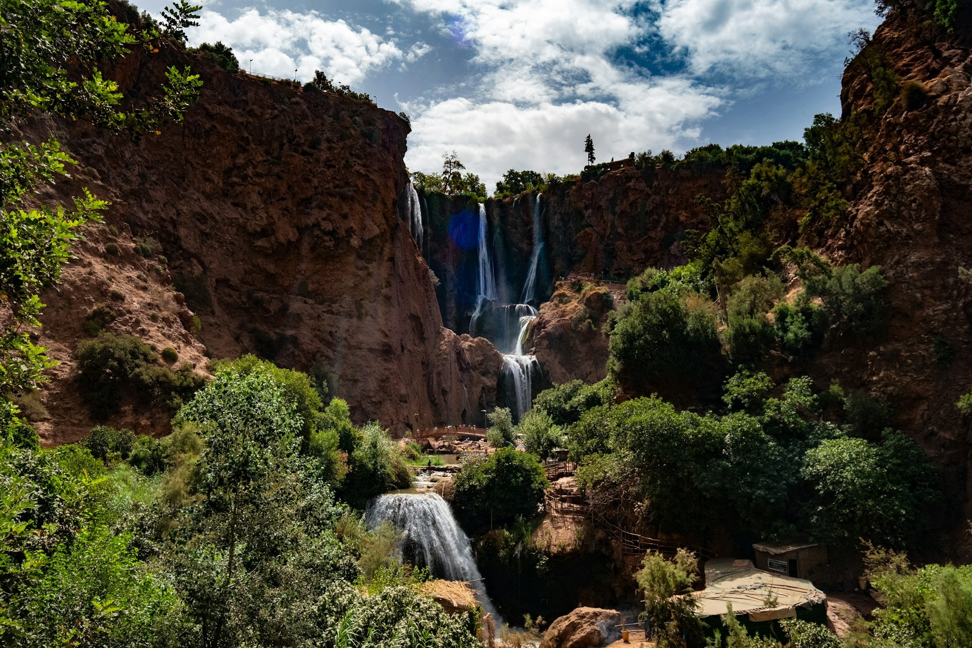 Cascades d'Ouzoud, Maroc